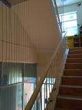 阳阳幼儿园楼梯踏步隐形防护网